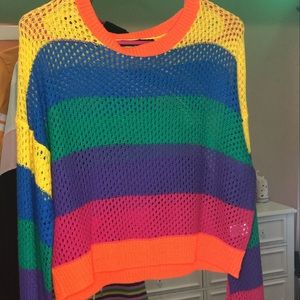 Rainbow long sleeve shirt